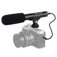 3.5mm Professional Cold Shoe Microphone Video Mic for DSLR Camera Computer DV