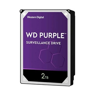 WD WD23PURZ 2TB 3.5'' SATA 256MB Purple Pro Surveillance Hard Drive HDD
