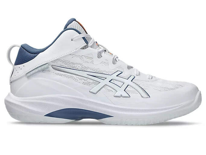 【美品】ASICSバッシュGELHOOPV12 White&Blue27.5cm ASICS Gelhoop V12 'White Blue' 1063A021-100