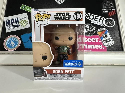 Funko Pop! Vinyl: Star Wars - Boba Fett - Walmart (Exclusive) #490