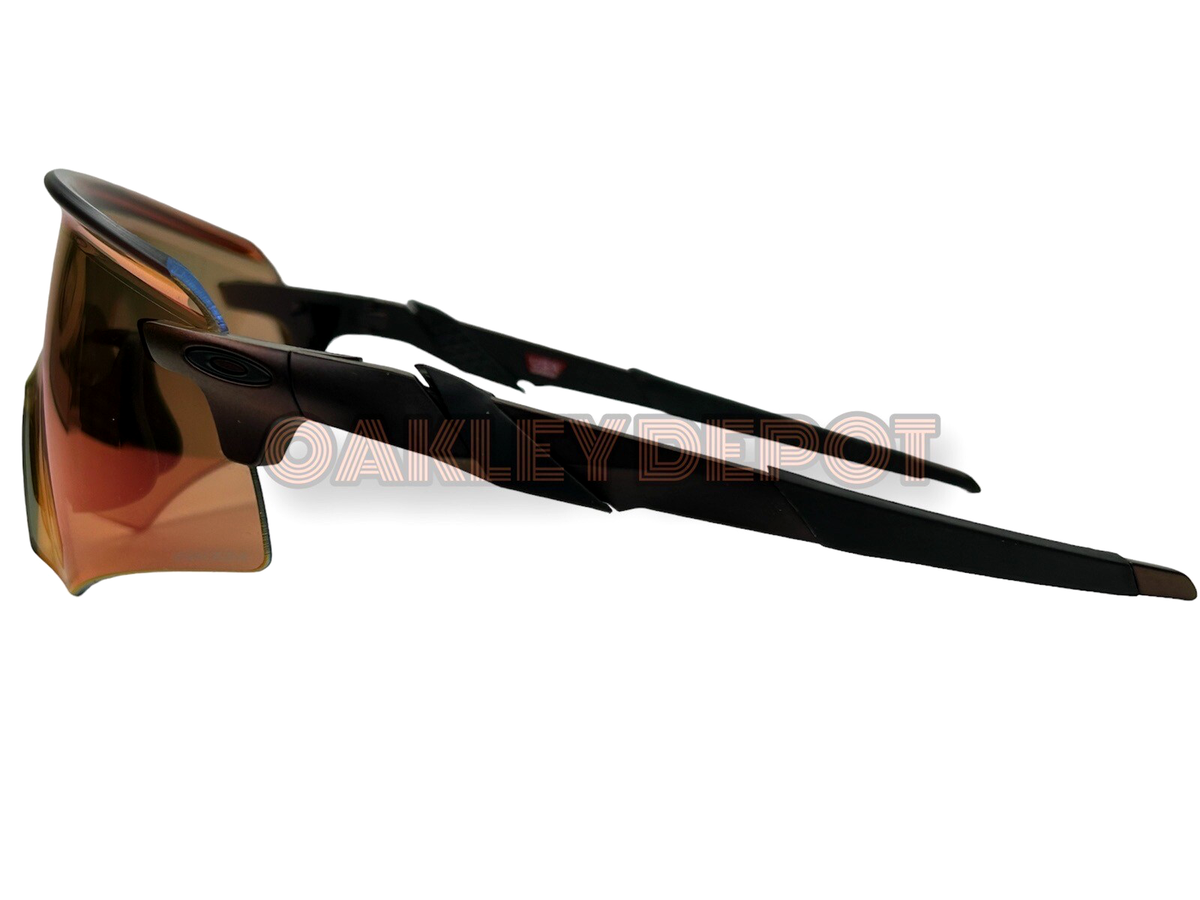 ✓🕶️ OAKLEY ENCODER 009471 MATTE RED COLORSHIFT/PRIZM TRAIL
