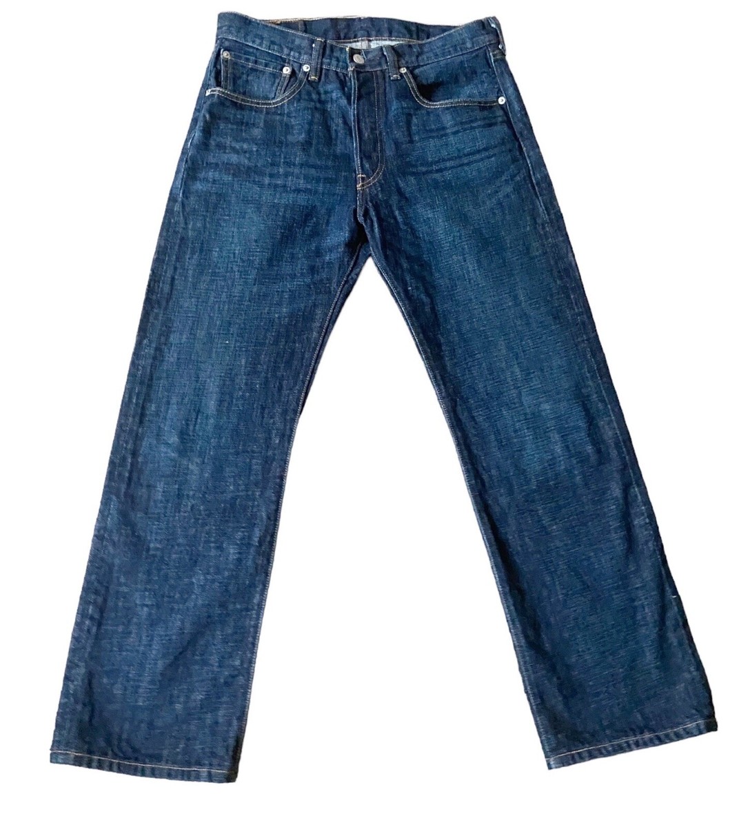 Levis Mens 501 Straight Fit Denim Jeans Sz 33 X 29 100