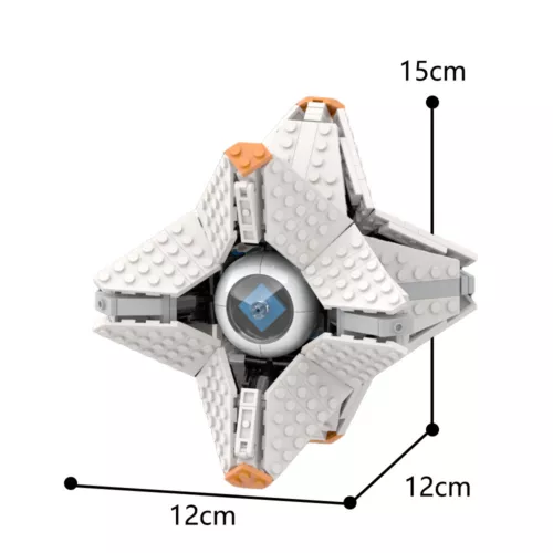 338-teiliges MOC Destiny 2 Generalist Ghost Muschel Figuren Bausteine Spielzeug Set - Bild 1 von 3
