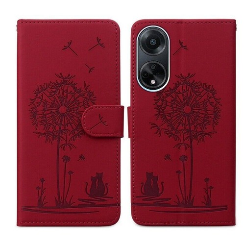 PU Leather Cat Wallet Phone Case For OPPO A94 A74 A98 A78 A58 A79 A16 A96 A17 - 第 7/59 張圖片