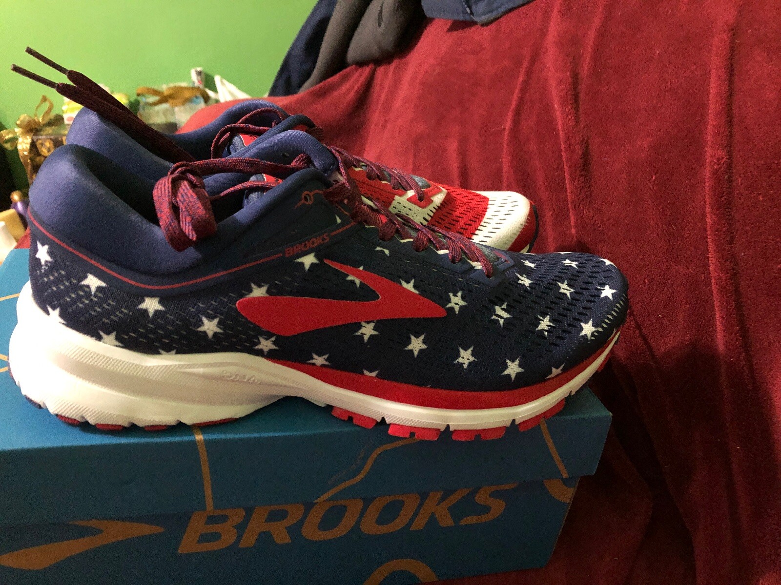 Stars And Stripes Brooks Launch 5 Patriotic Running shoes NIB NIB NIB VHTF Mens Size 9 4b29ad Stars And Stripes Brooks Launch 5 Patriotic Running shoes NIB NIB NIB VHTF Mens Size 9 4b29ad