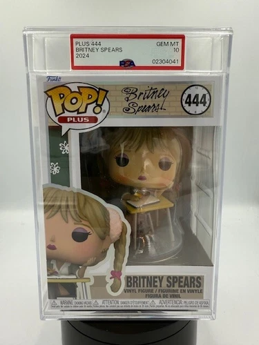 Britney Spears "Baby One More Time" Funko Pop! Plus 444 PSA 10 GEM MINT