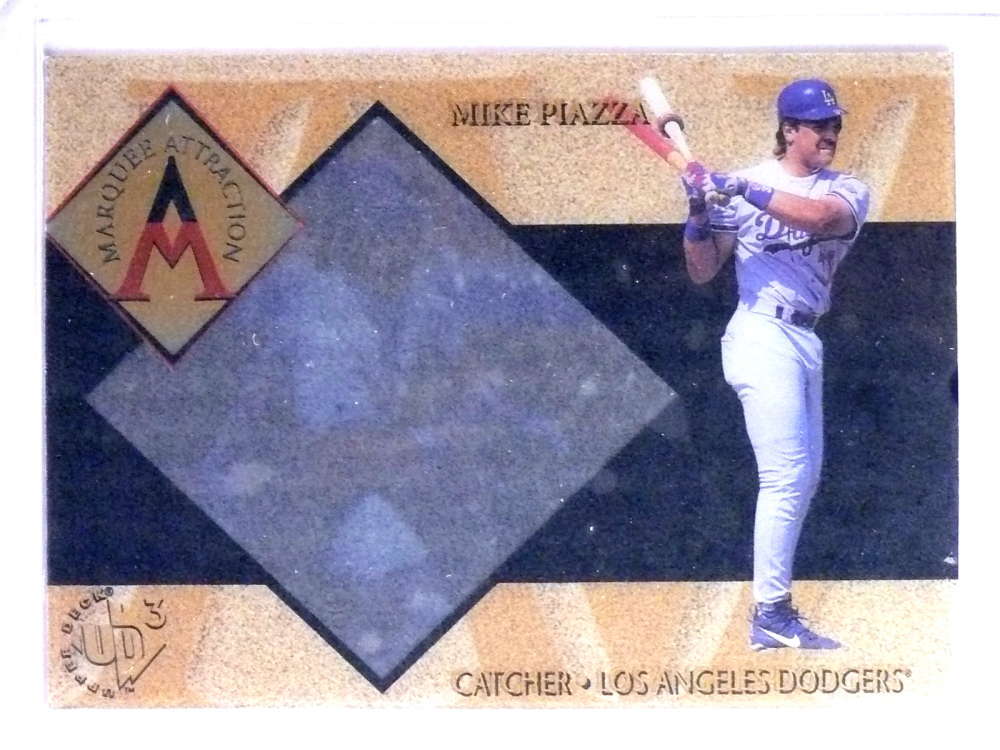 1997 Upper Deck UD3 Marquee Attraction Mike Piazza #MA7