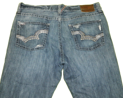 Men's BKE Jeans Big Star Voyager Straight Relaxed Tag 38L measured Size 38x29 - Picture 6 of 7