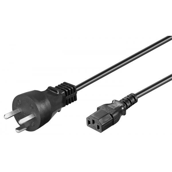 3720471 Microconnect Microconnect PE120430 cavo di alimentazione Nero 3 m Accopp