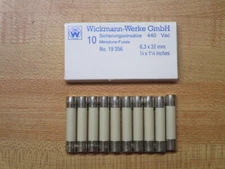 Wickmann-Werke 19356-1A Littelfuse Fuse 19356 White (Pack of 10)