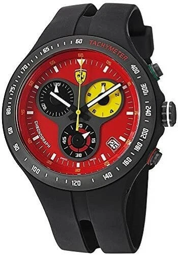 Ferrari Reloj 150th Aniversario Jumbo Hombre 44mm Rojo Dial | eBay