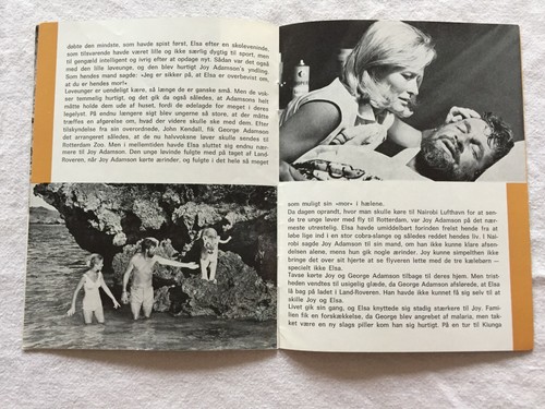 Born Free Virginia McKenna Bill Travers Geoffrey K 1966 Vintage Danish Movie ... - Bild 6 von 7