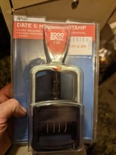  COSCO 2000 PLUS DATE & MESSAGE STAMP, , MODEL S 360 NEW OPEN PACKAGE, 