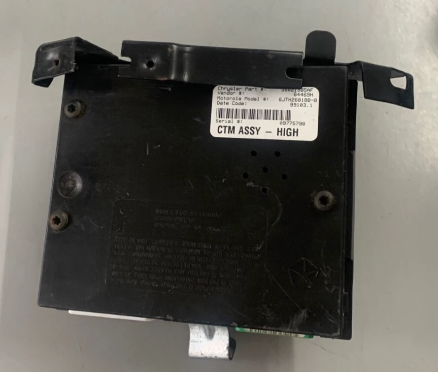 1999 Dodge Durango multifuncional ECM temporização e alarme sem chave 56021385AF fabricante de equipamento original - Imagem 2 de 4