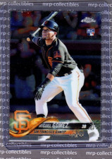 2018 Topps Chrome #13 Miguel Gomez San Francisco Giants ROOKIE Card MINT. rookie card picture