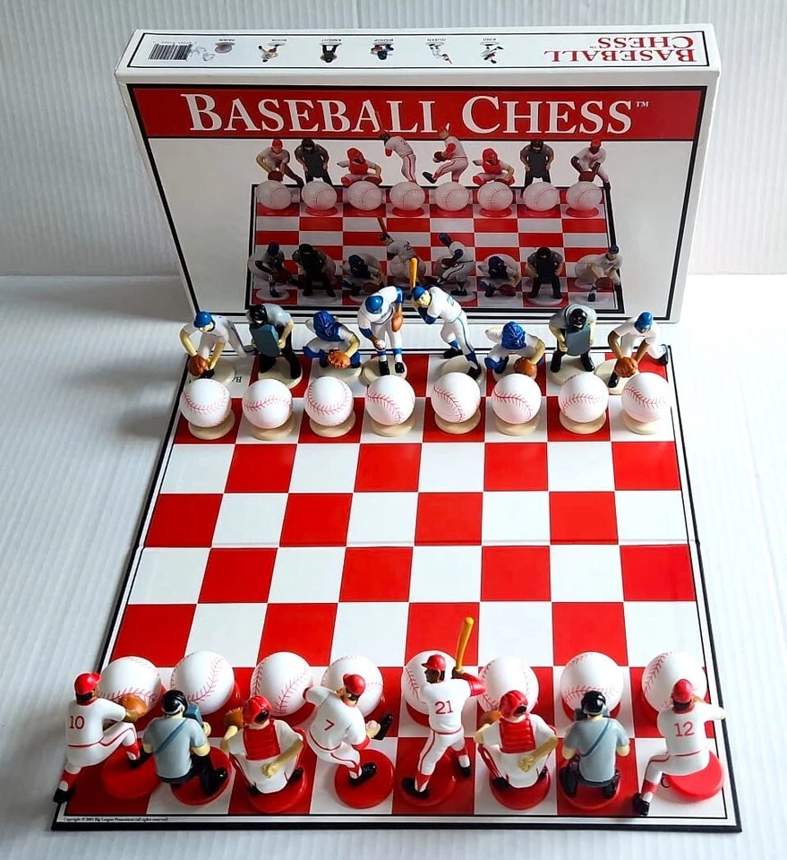 Baseball Chess - Big League Promotions - 2001 Vintage Board Game Complete - Image 2 of 4