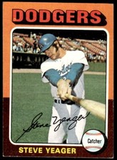 1975 Topps Steve Yeager Los Angeles Dodgers #376