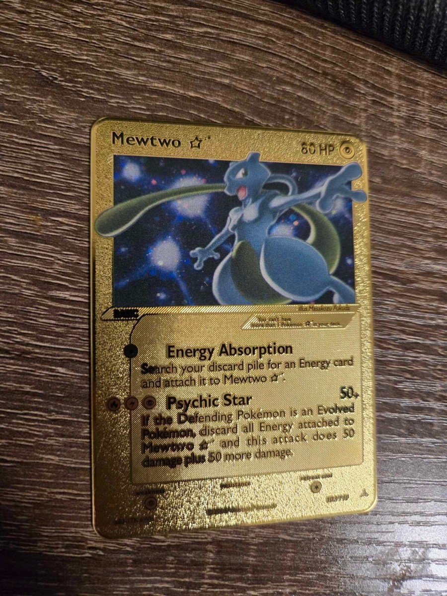 英語版初期　ポケモンカード　Mewtwo　holo 旧裏 英語版初期 ポケモンカード Mewtwo holo 旧裏