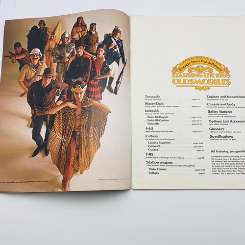 Vintage 1969 Oldsmobile Youngmobile All Models OEM New Car Sales Brochure - Picture 2 of 7
