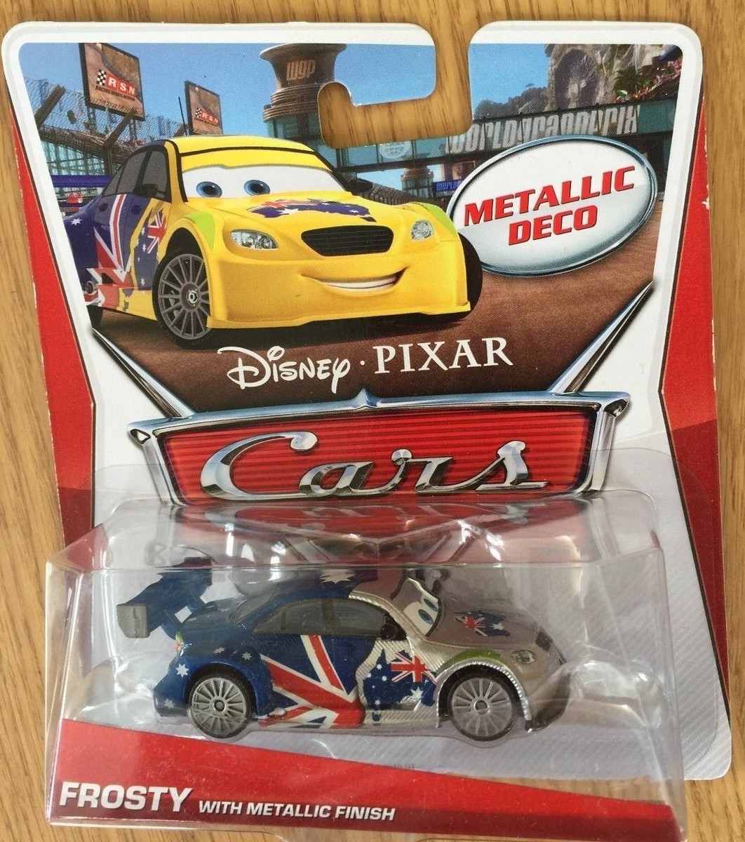 カーズ マテル FROSTY メタリックフィニッシュ ミニカー ピクサー Disney Pixar Cars FROSTY with METALLIC FINISH Deco Diecast