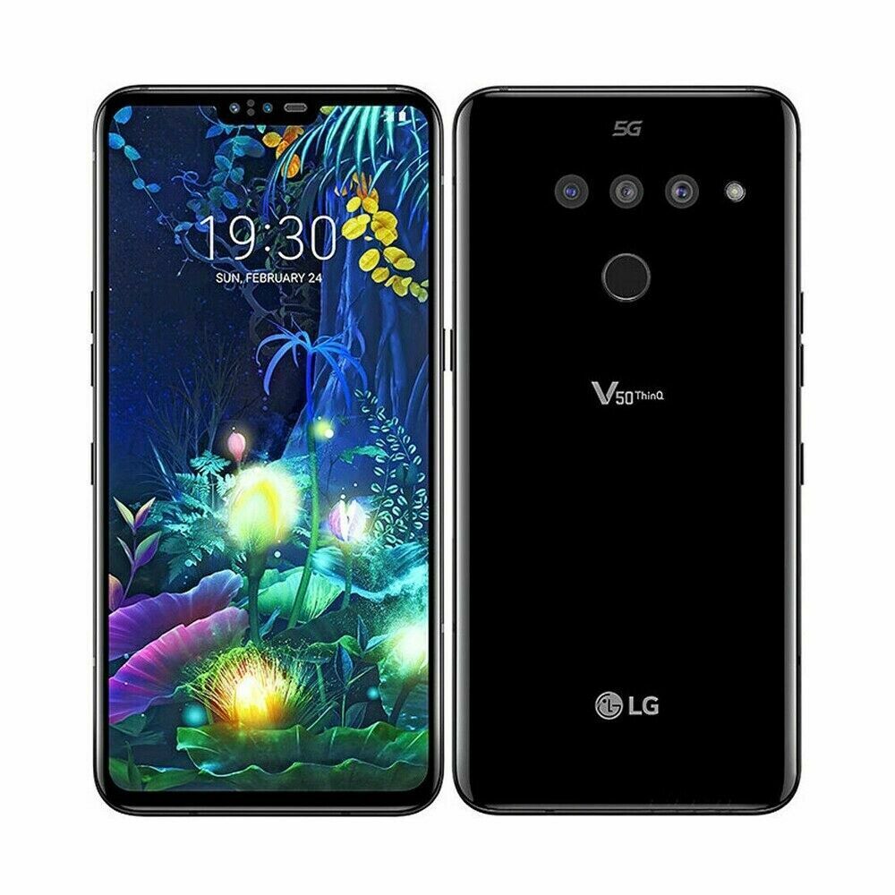 The Price of LG V50 ThinQ 5G LM-V500N (Korea) 128GB 6GB RAM Black Unlocked -NEW SEALED IN BOX | LG Phone