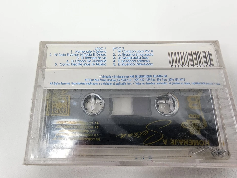 Homenaje A Selena Los Acuario De Mexico Cassette Mar International NIP - Image 2 of 4