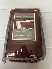 400 TC Pillow Sham Sateen 100 Cotton STANDARD