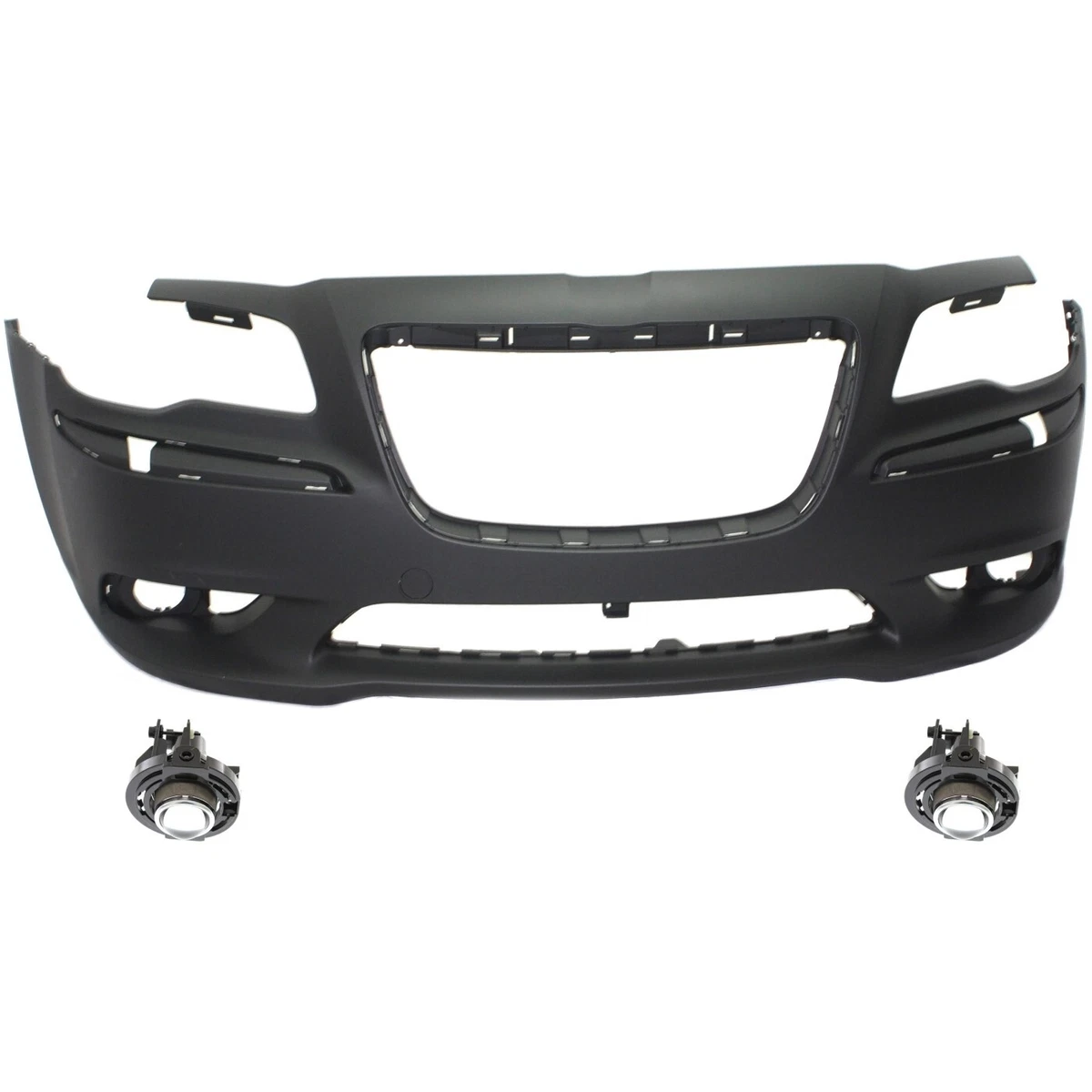 Front Bumper Covers Fascias with Fot Lights Kit For 2011 2014