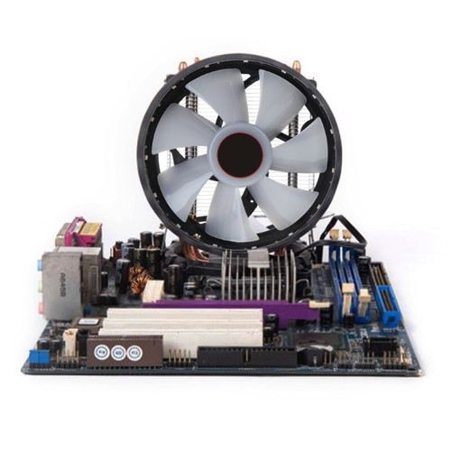 Copper Heatpipe CPU Cooler for Aurora Light Cooling Fan LGA Heatsink Radiator - Afbeelding 6 van 8