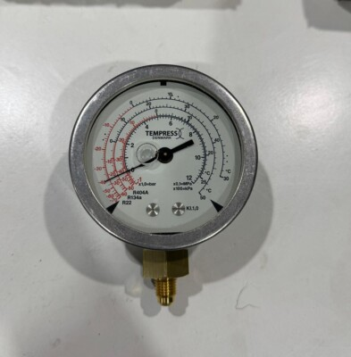 #ad TEMPRESS SABROE CMO SUCTION PRESSURE GAUGE $249.00