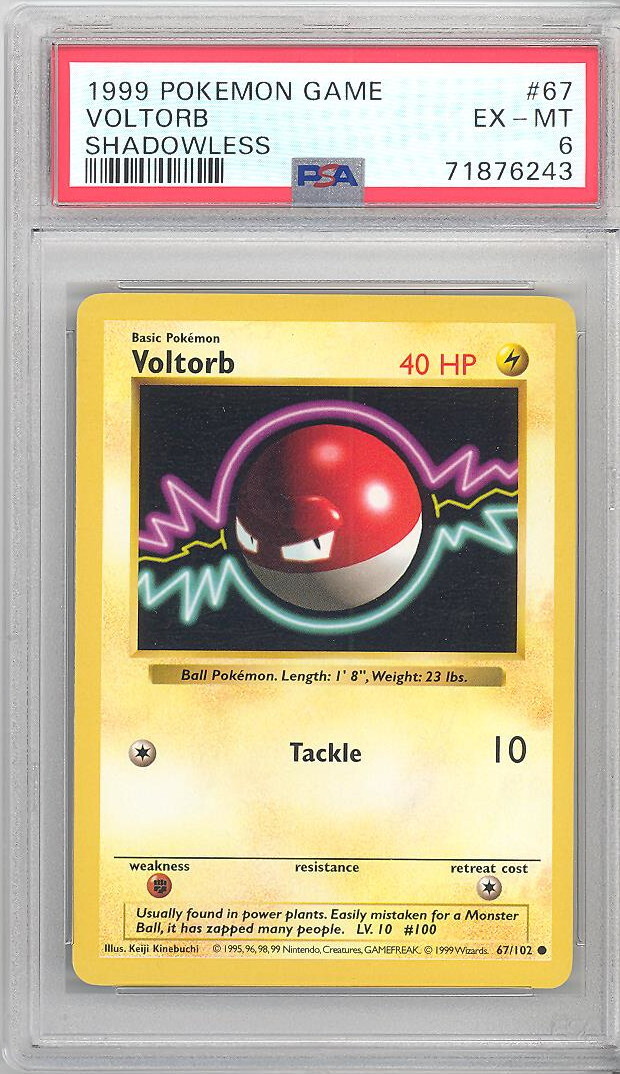 Pokemon Card 1st ED Japanese Voltorb (E Series 2) 034/092 NEAR MINT  Non-Holo TCG