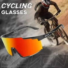 SCVCN UV400 Sport Eyewear Mountain Bike Sport Cycling Glasses Outdoor Cycling Go