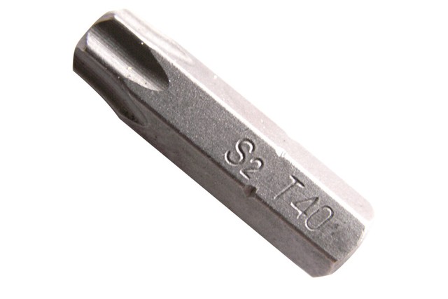 Torx T40 Bit Tip Made of Cv-s2 Material 25mm for sale online  (4051435014250)