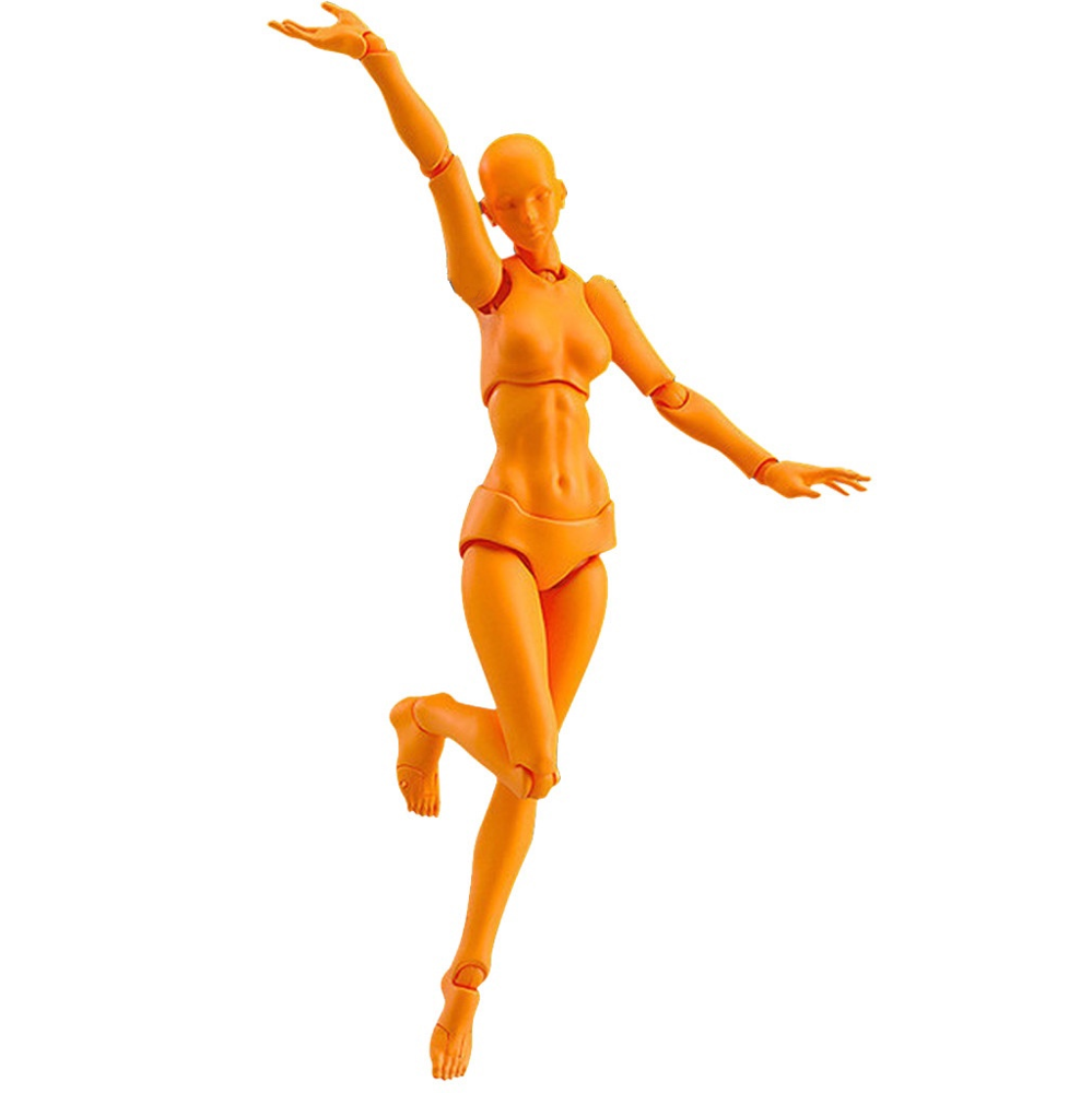 Set 2 Manichini Artisti Maschio E Femmina - Figura Snodabile Per Disegno, Pittura E Stop Motion - Foto 7