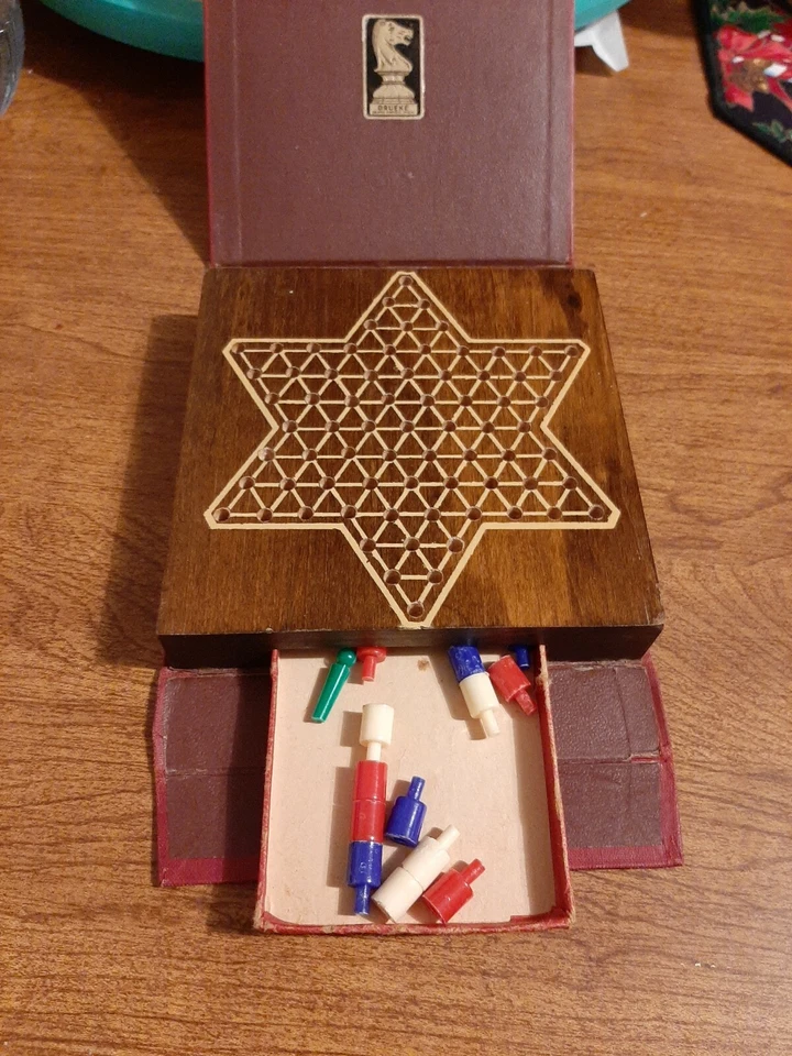 Drueke Ching Peg Game  Vintage Travel Game Rare  - Image 2 of 4