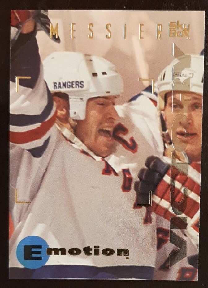 1995 Skybox Mark Messier Emotion #116 Hockey Card