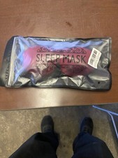 SLEEP MASK 3 PACK-- black - red - blue