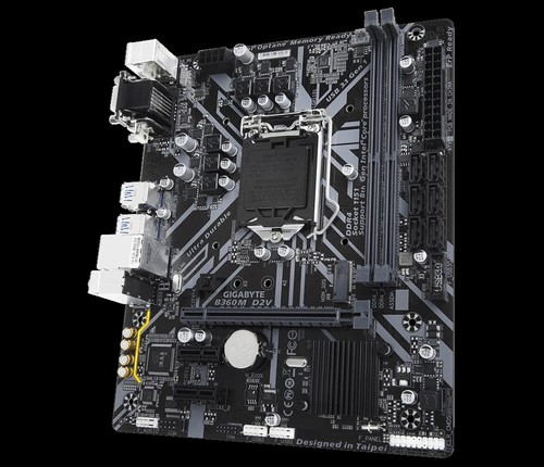 Gigabyte B360M D2V Motherboard Intel B360 LGA 1151 DDR4 Micro ATX VGA Core PS/2 - Picture 8 of 10