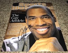 Jason Collins Signed 8x10 Photo Sports Illustrated Jason Collins Signed 8x10 Photo Sports Illustrated