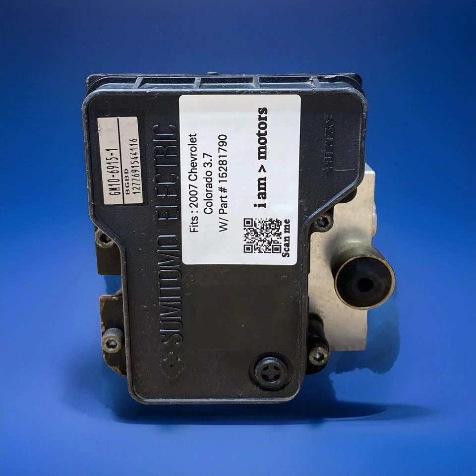 Módulo de bomba de freno ABS reacondicionado Chevrolet Colorado 2006-2008 3,7 | 15281790 Foto 3 de 4