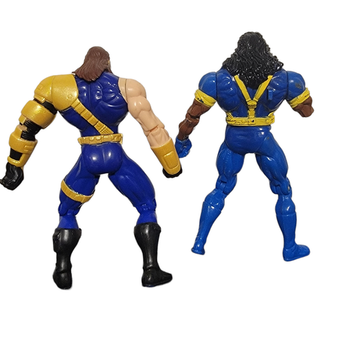 Lot Of 2 Toy Biz Multicolor X Men Cyclops And Bishop Action Figure - Picture 4 of 8