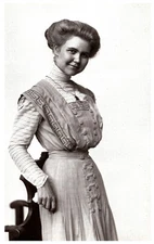 Vintage Postcard Schoolboys Fantasy Edwardian Teacher Young Woman Wildwood Humor