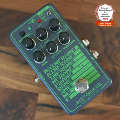 Electro-Harmonix MAINFRAME Bit Crusher Sample Rate Reducer Gitarre Bass Pedal