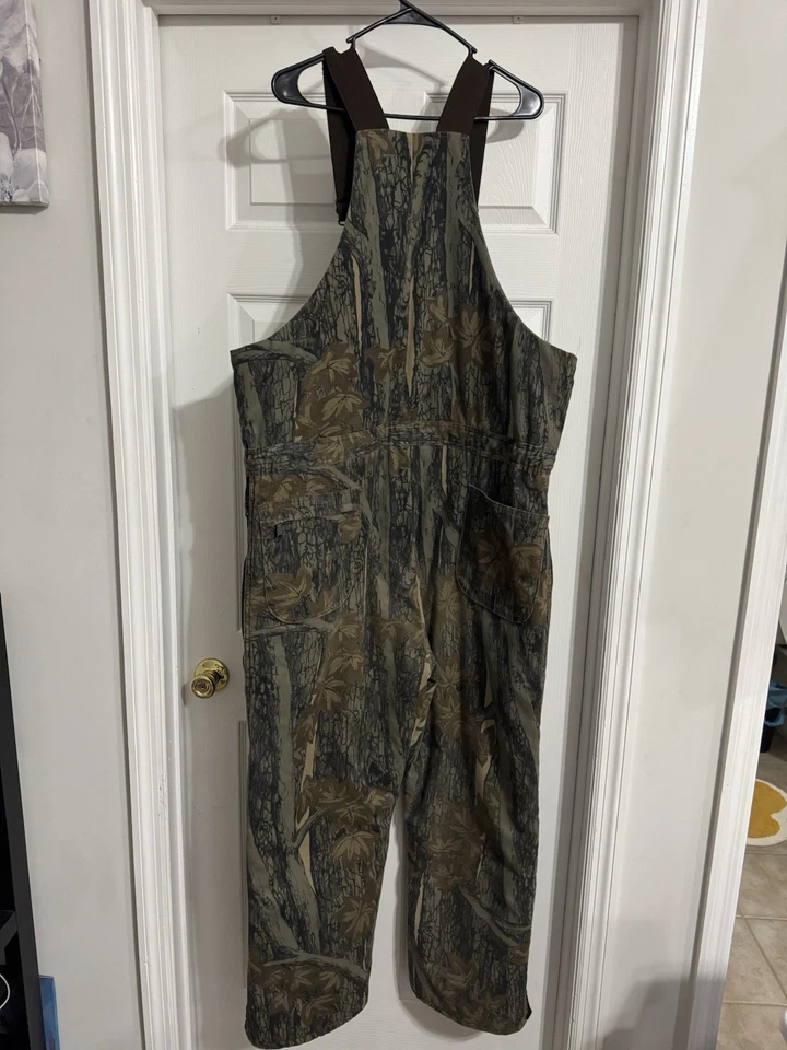 Baberos Gander Mountain para hombre XL mono de caza serie guía camuflaje aislado Foto 2 de 3