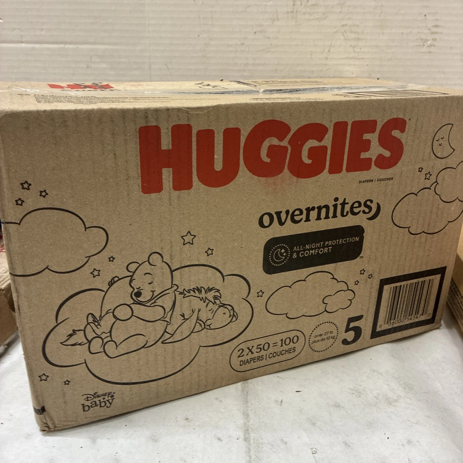 Huggies Overnites Size 5, 100 Count
Opens in a new window or tab