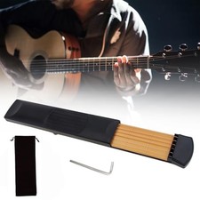Guitar Practice Tools for Beginner, 6 Strings 6 Fret Plastics Fingerboard