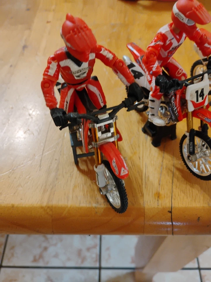Hot Wheels Moto X Honda Lot - Image 3 of 4
