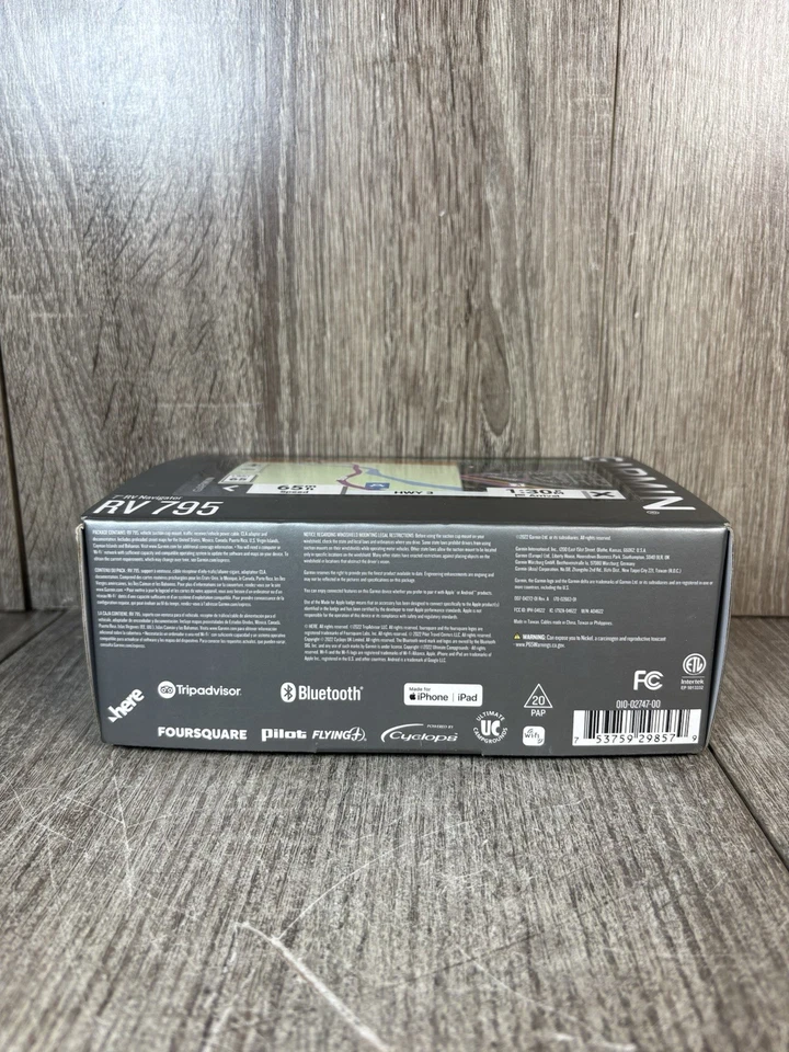 Garmin RV Cam 795,  7” GPS RV Navigator, Built-in Dash Cam-LN | Fast Free Ship! - Image 4 of 4