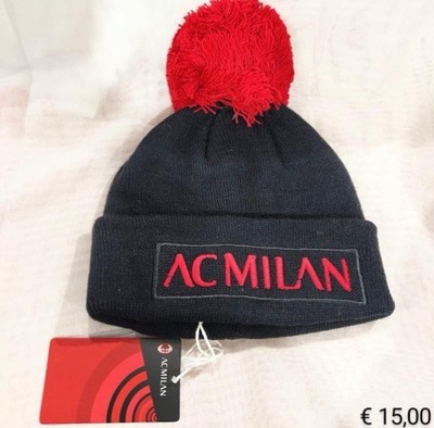 AC MILAN WINTERHUT MIT PONPON ONESIZE UNISEX