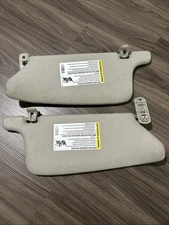 04-11 COLORADO CANYON GREY INTERIOR LEFT/RIGHT SUN VISOR SET SUN VISORS OEM